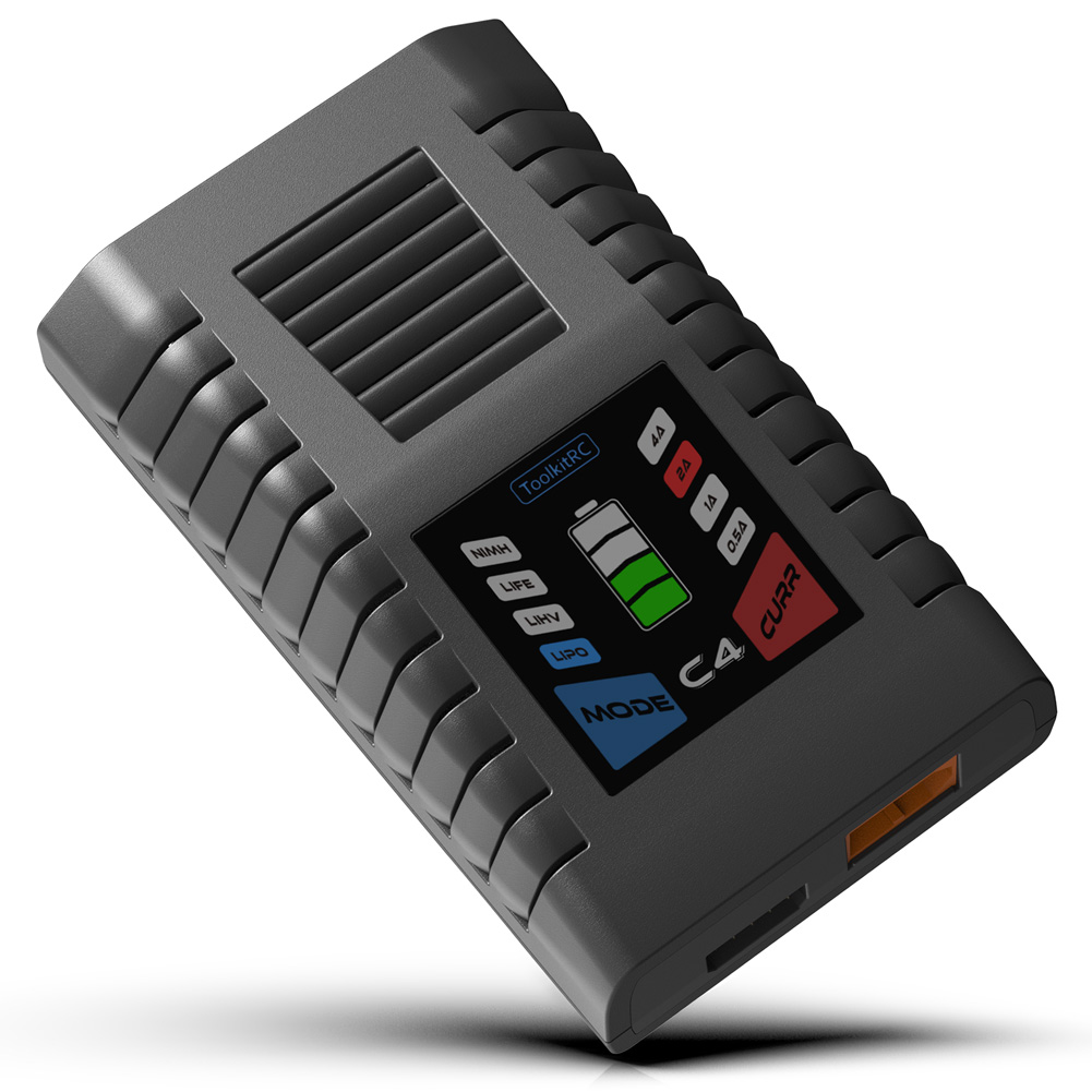 Drone Battery 4S - ToolkitRC C4 Charger 50W 5A AC