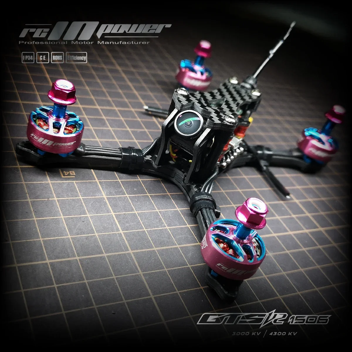 RCINPOWER GTS V2 1506 Brushles - Drone Battery 4S review and price