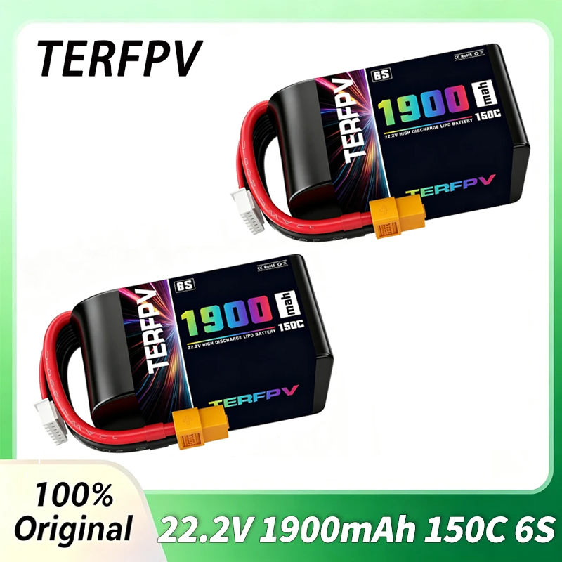 1/2Pcs TERFPV Lipo 6S 1900mAh  - Drone Battery Plate review and price
